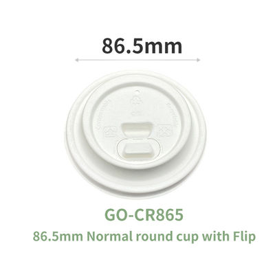 100% Biodegradable Cup Cover Eco Sugarcane Bagasse Raw Material Paper Pulp Cup Lids For Kids and Children
