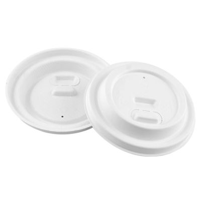 100% Biodegradable Cup Cover Eco Sugarcane Bagasse Raw Material Paper Pulp Cup Lids For Kids and Children