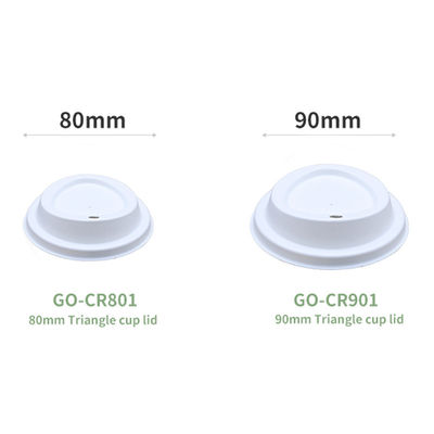 Factory Price 100% Recyclable Fiber Cup Cover Biodegradable Sugarcane Bagasse Pudding Disposable Swivel Adult Sippy Cup