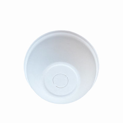80 90mm Biodegradable Bagasse Cup Lids For Hot Cold Drinking